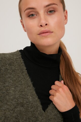 PULZ Jeans - Pullover 'ASTRID' em verde