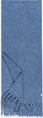 Écharpe 'CLASSIC BOUCLÉ' Roeckl en bleu : devant