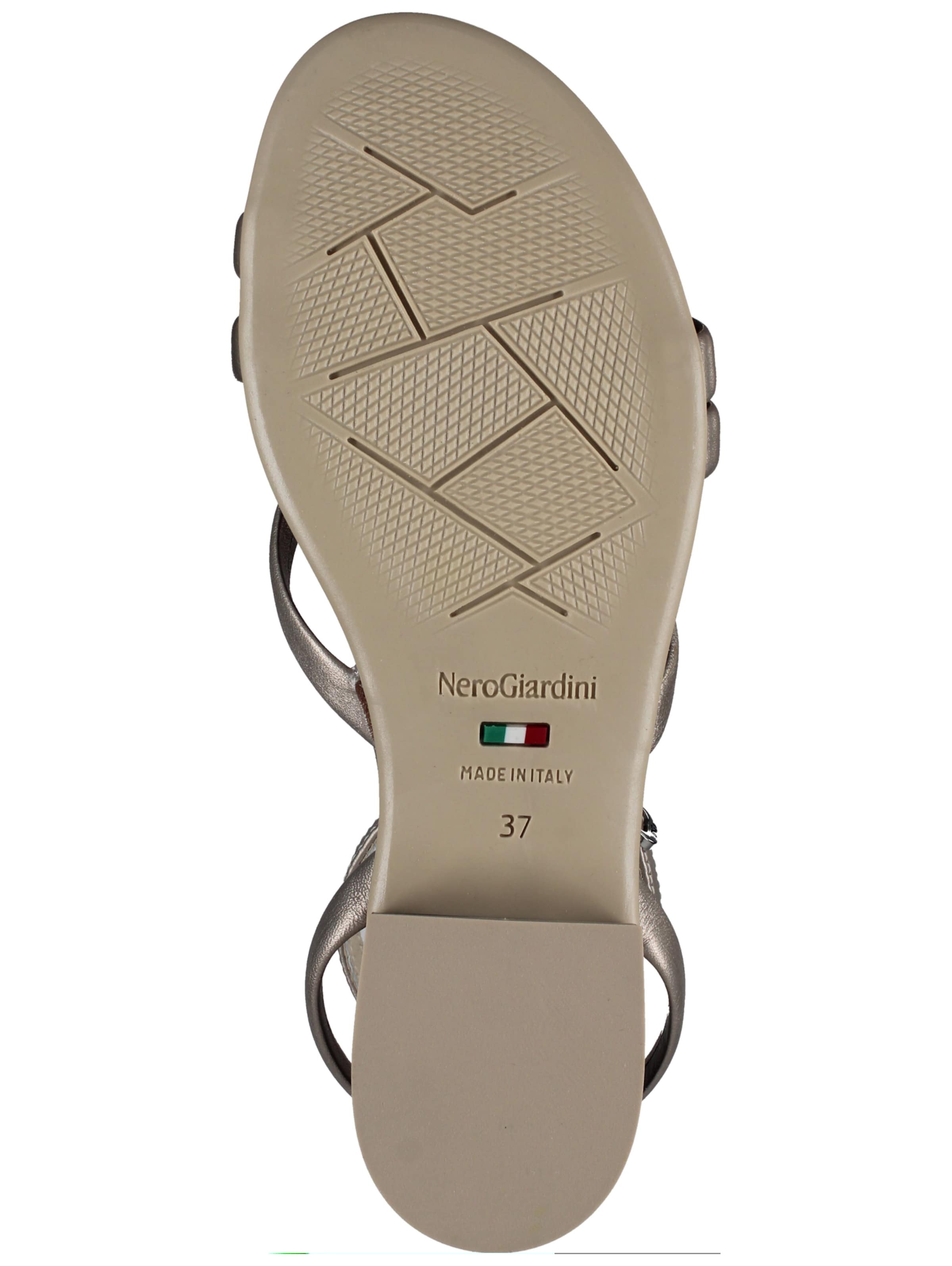 Nero Giardini Sandale in Silber