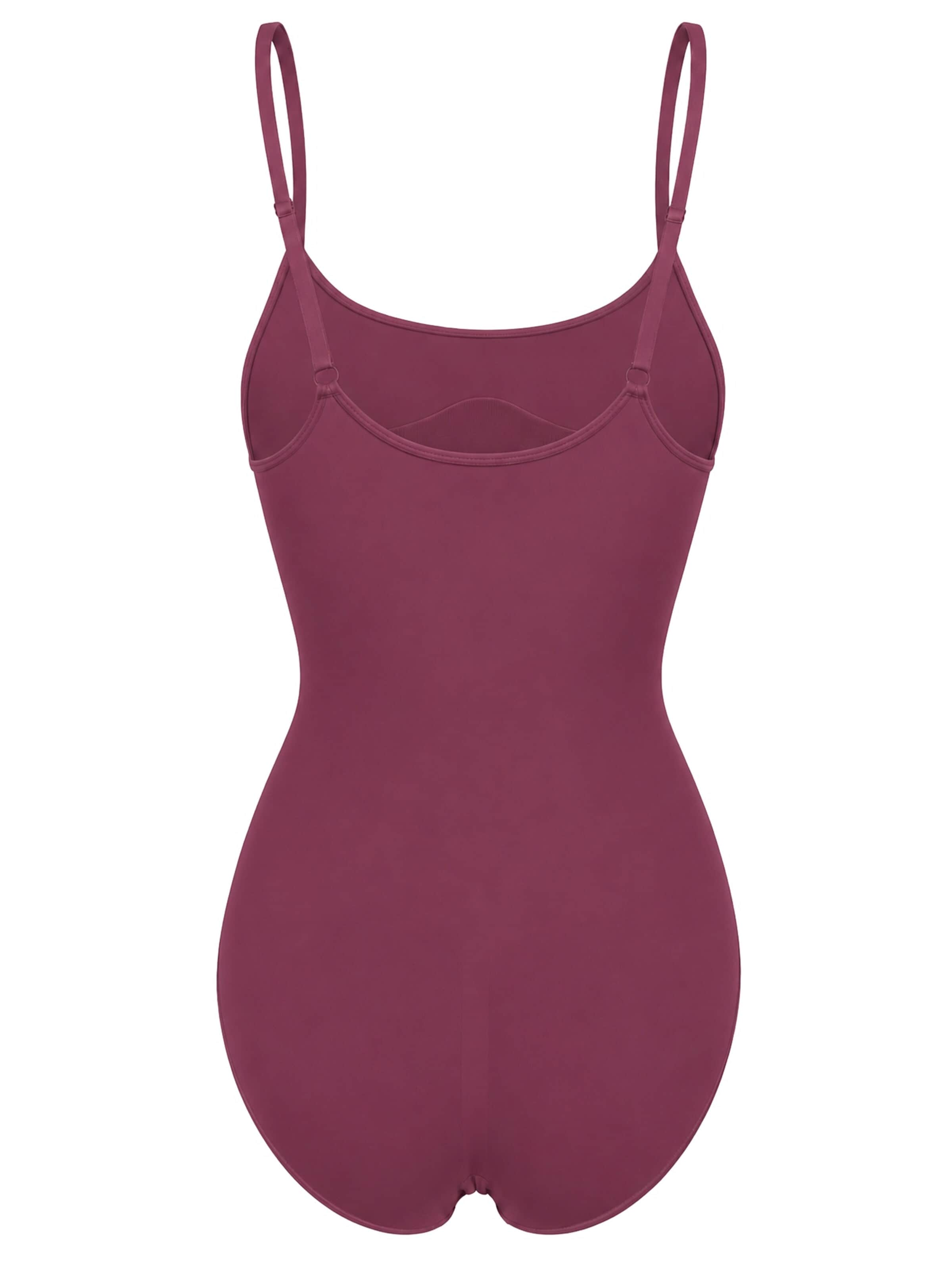 Body modellante 'Cami Sculpting Bodysuit with Slip' di cfab in lilla