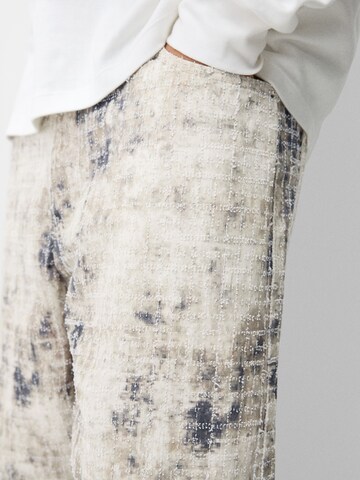 Bershka Loosefit Jeans in Groen