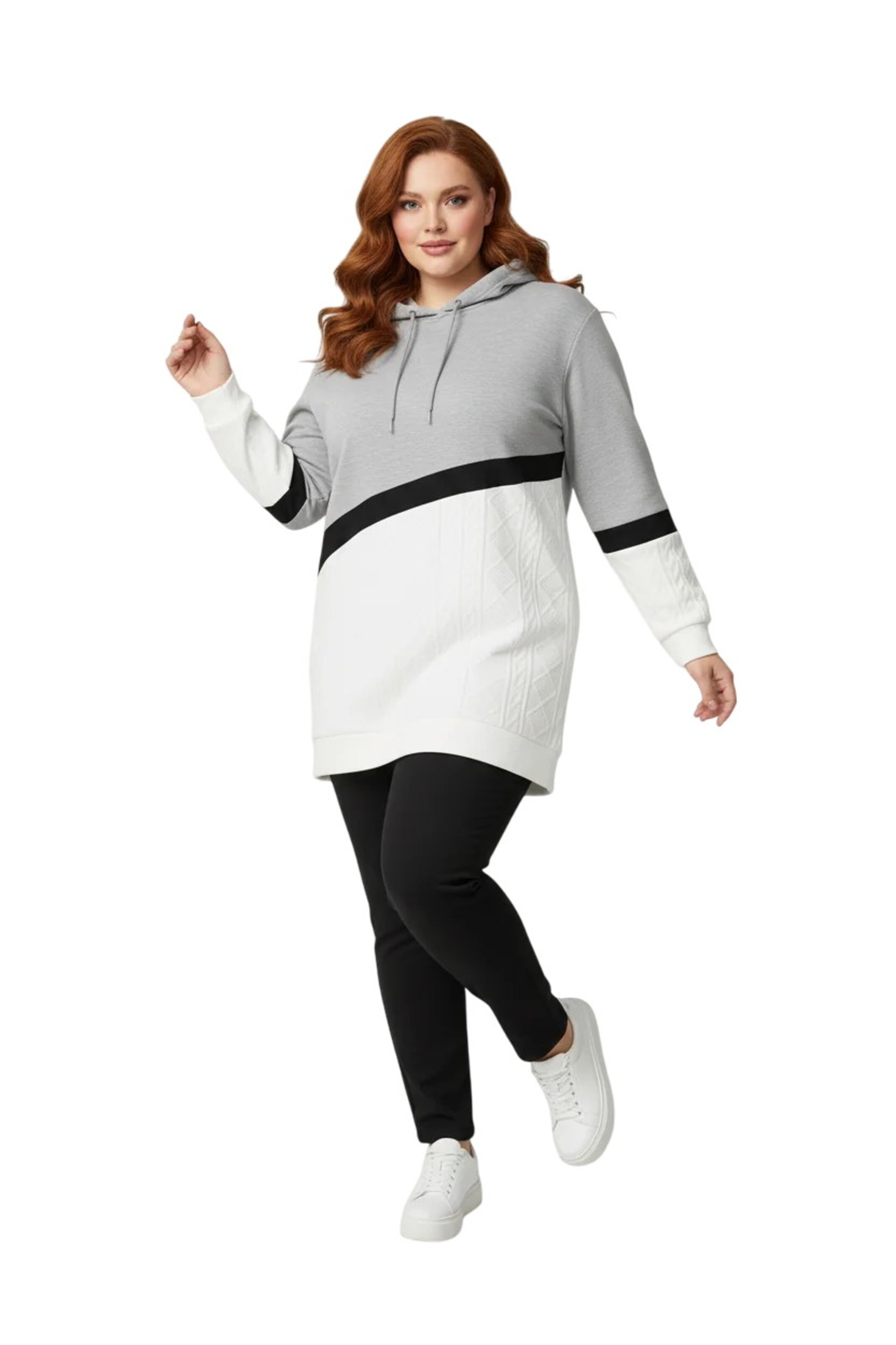 Shape Of You Sweatshirt in Grey