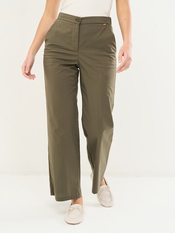 Loosefit Pantalon 'Pat' Camomilla Italia en vert : devant