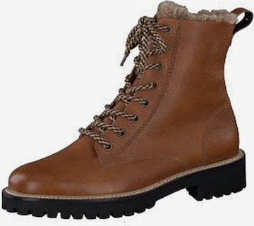 Paul Green Schnürstiefelette in Braun: Vorderseite