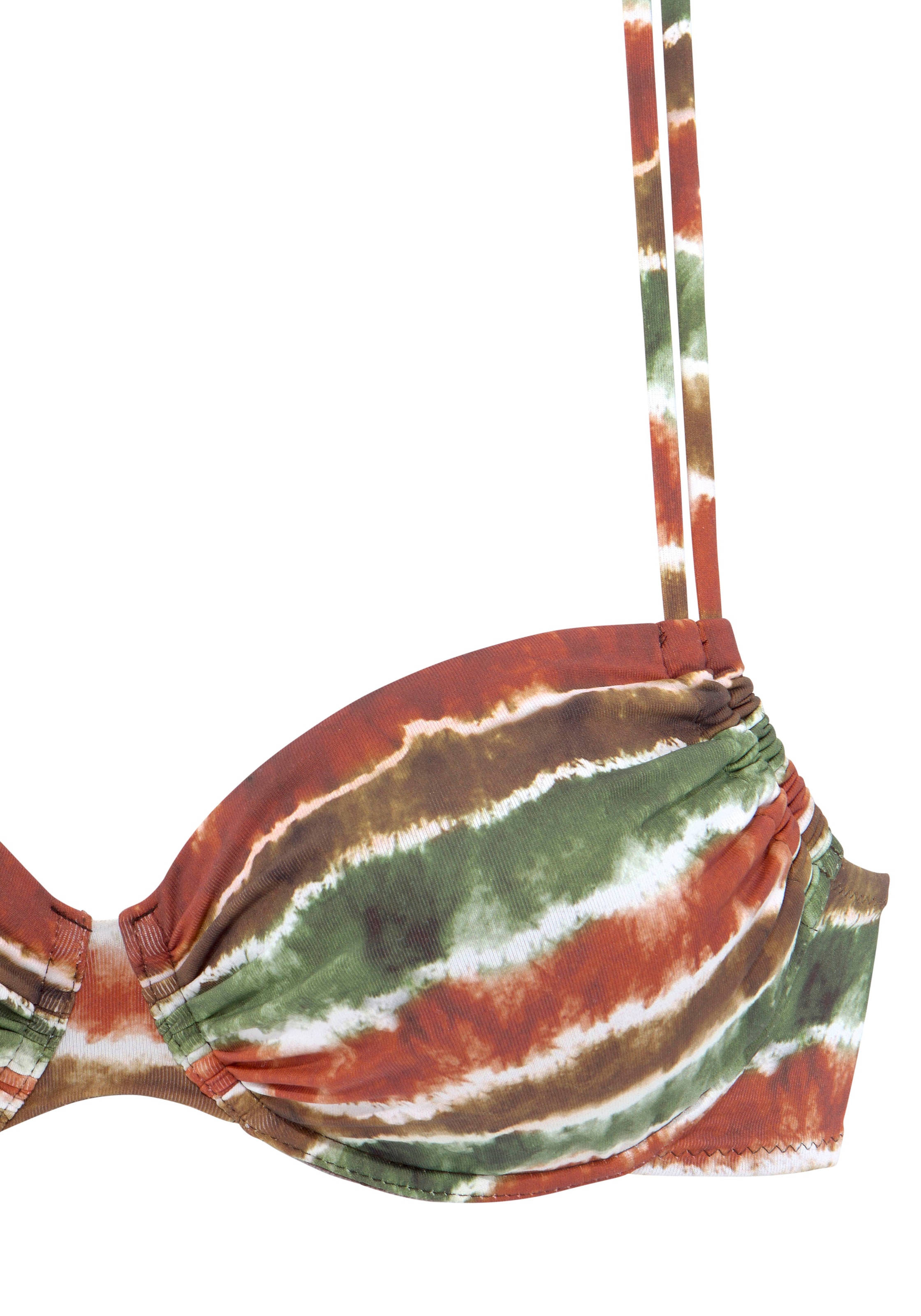 JETTE Бюстгальтер под футболку Бикини в Коричневый