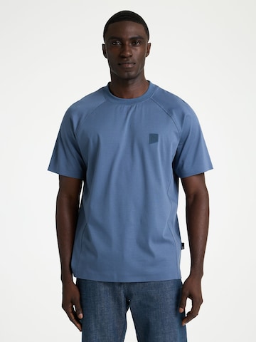 T-Shirt 'Tyron PRO' CHASIN' en bleu : devant