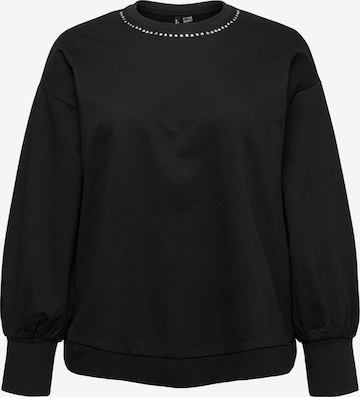 Vero Moda Curve Свитшот 'VMCBIRTHE' в Черный: спереди
