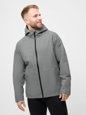Derbe Performance Jacket 'Deutby' in Grey: front