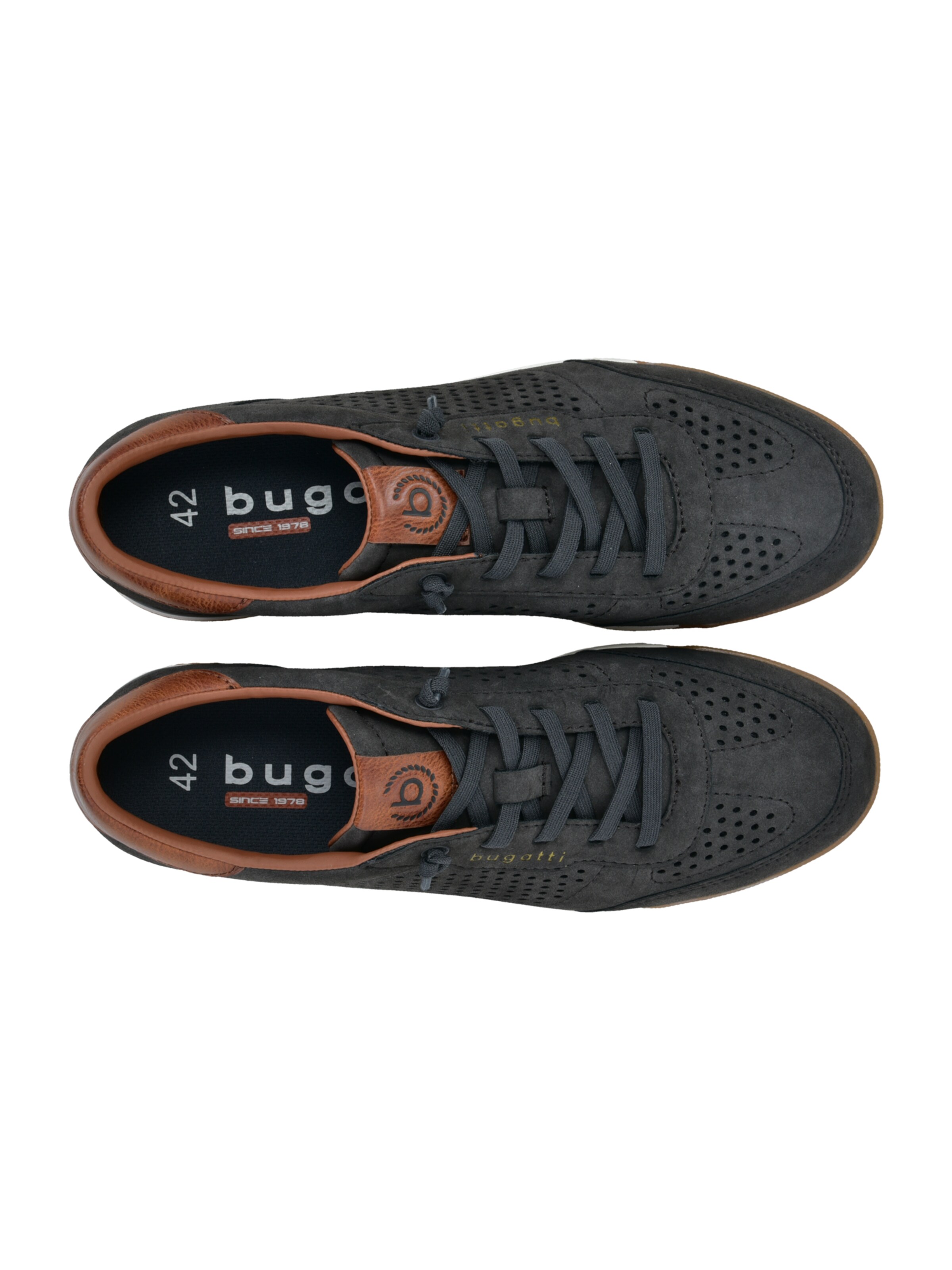 bugatti Низкие кроссовки в Черный