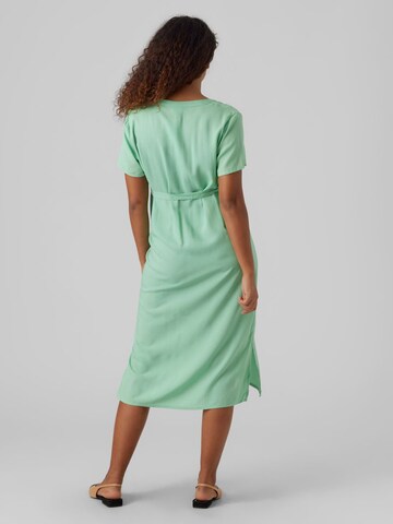 MAMALICIOUS Sukienka 'Misty' w kolorze zielony