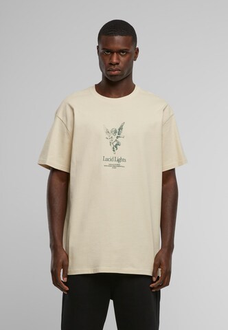 MT Upscale Shirt 'Lucid Lights' in Beige: front