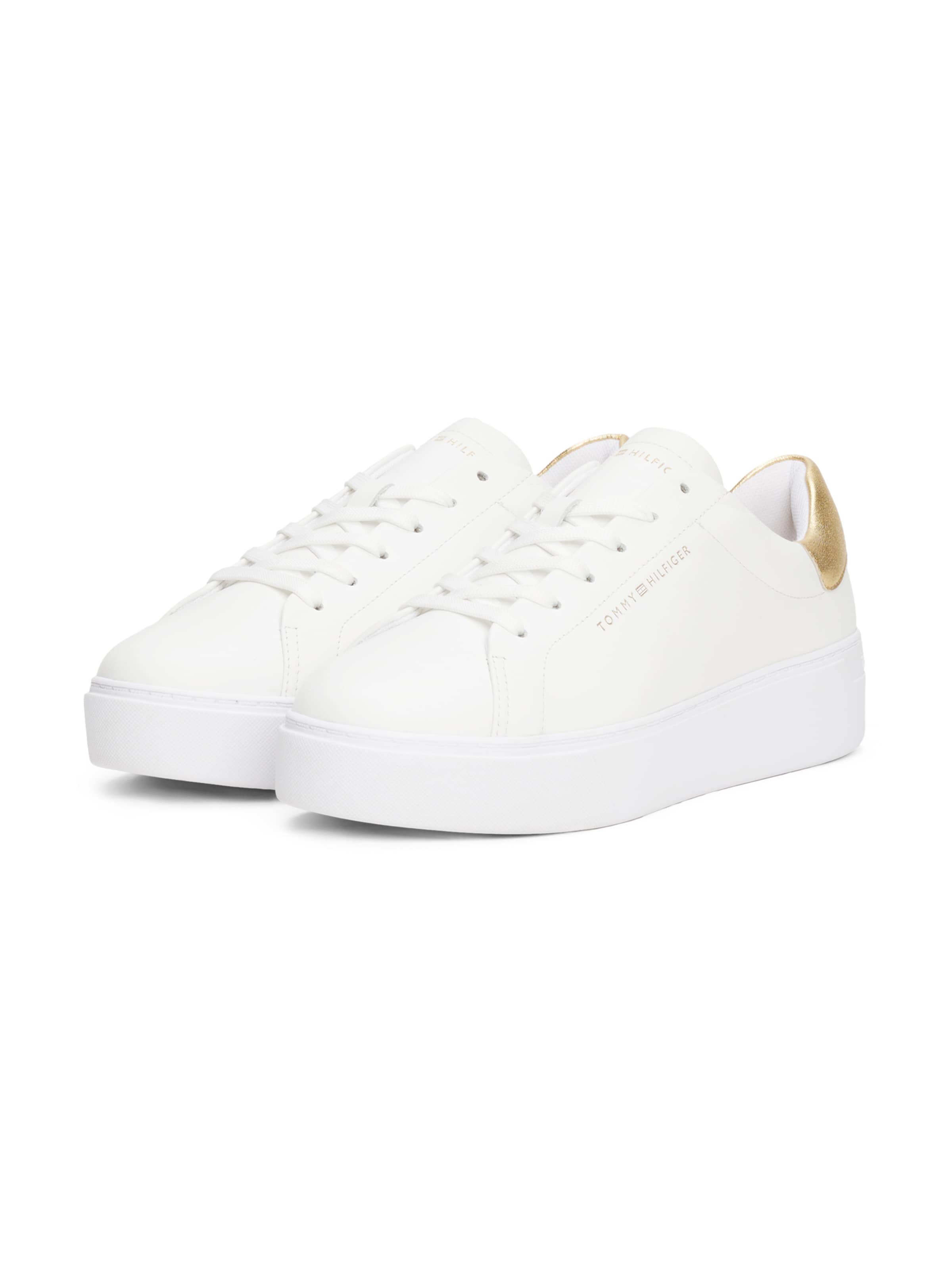 Sneaker low 'ESSENTIAL' de la TOMMY HILFIGER pe alb