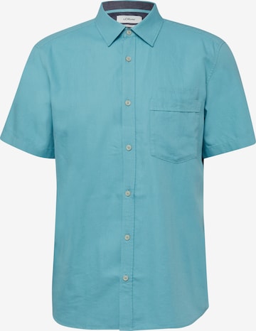 s.Oliver Hemd in Grün: Vorderseite