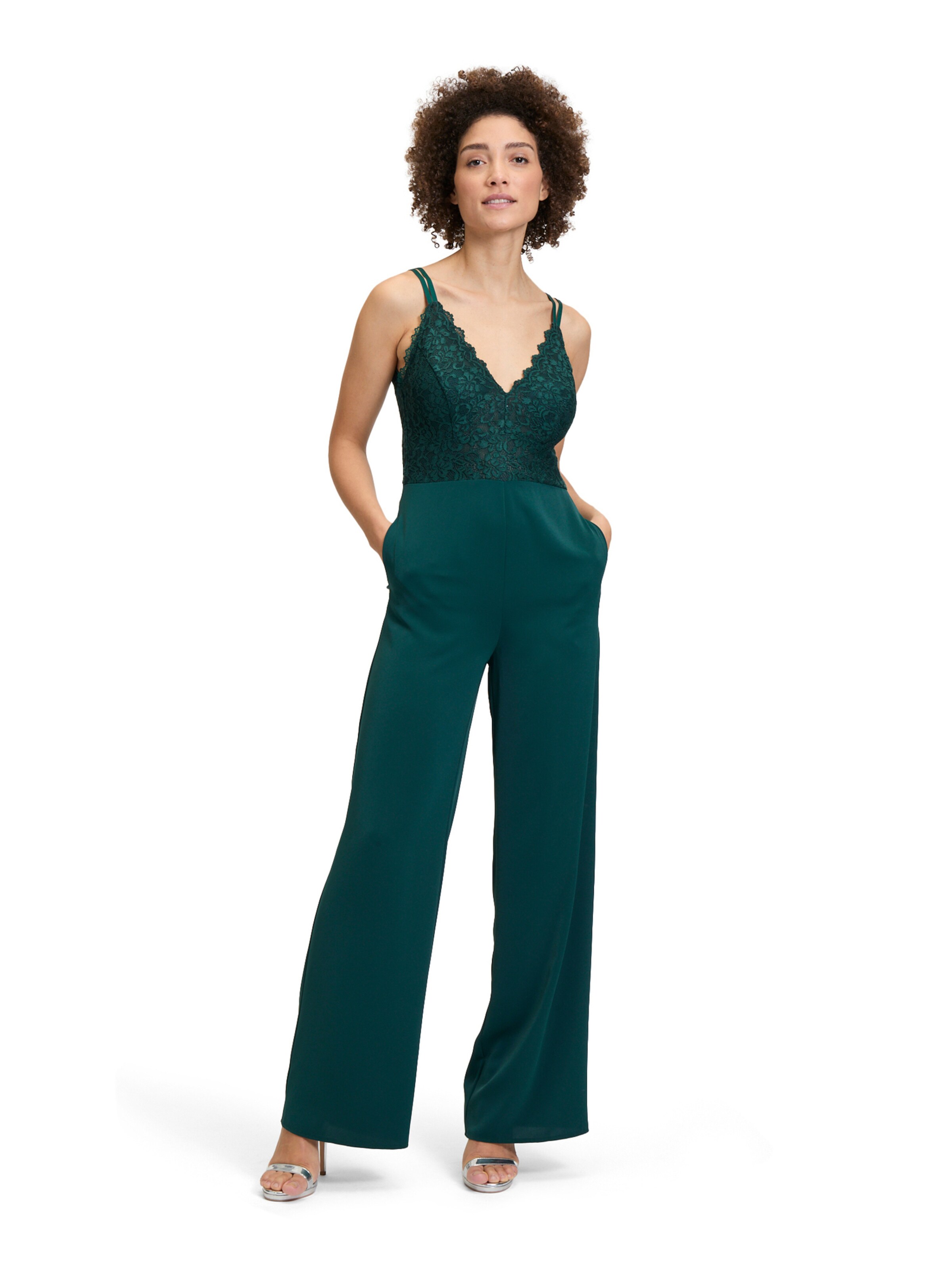 Vera Mont Jumpsuit in Grün: Vorderseite