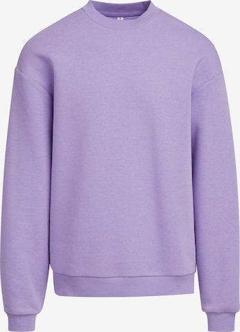 Sweat-shirt Urban Classics en violet : devant