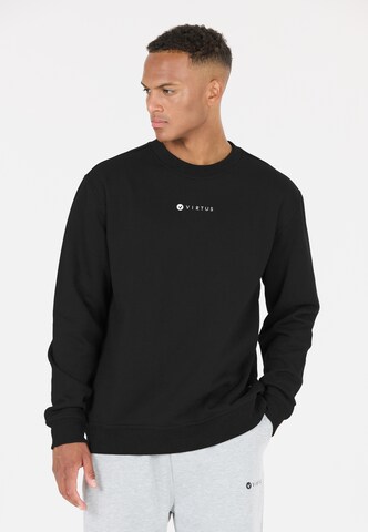 Virtus Sports sweatshirt 'Deran' in Black: front