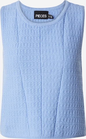 PIECES Knitted top 'PCKENNA' in Blue: front