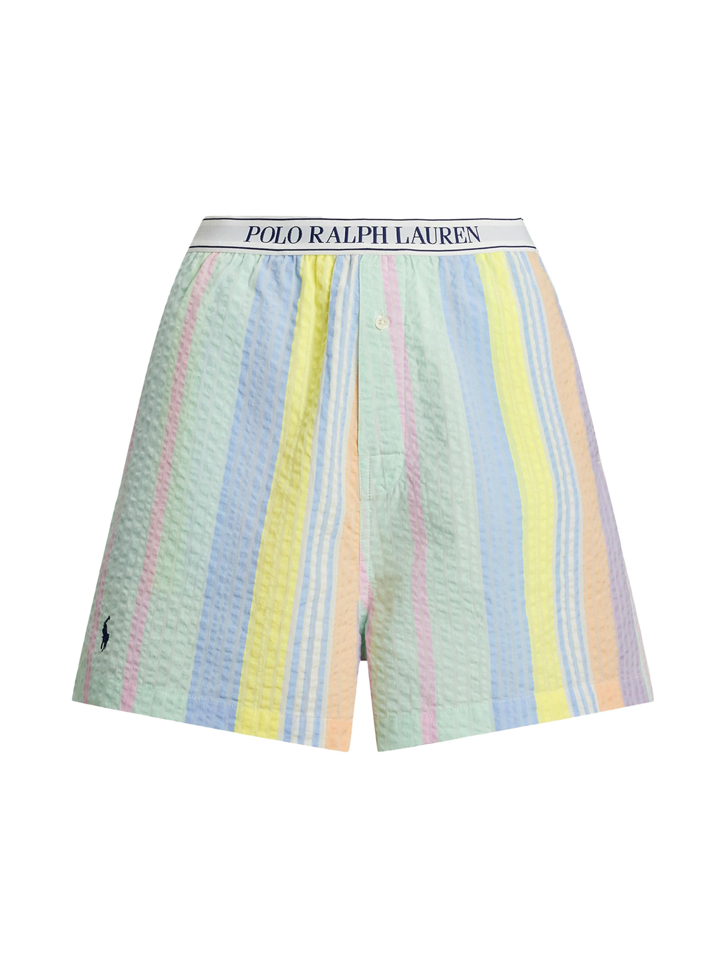 Pantalon de pyjama ' Boxer - Summer Soft Seersucker ' Polo Ralph Lauren en mélange de couleurs : devant