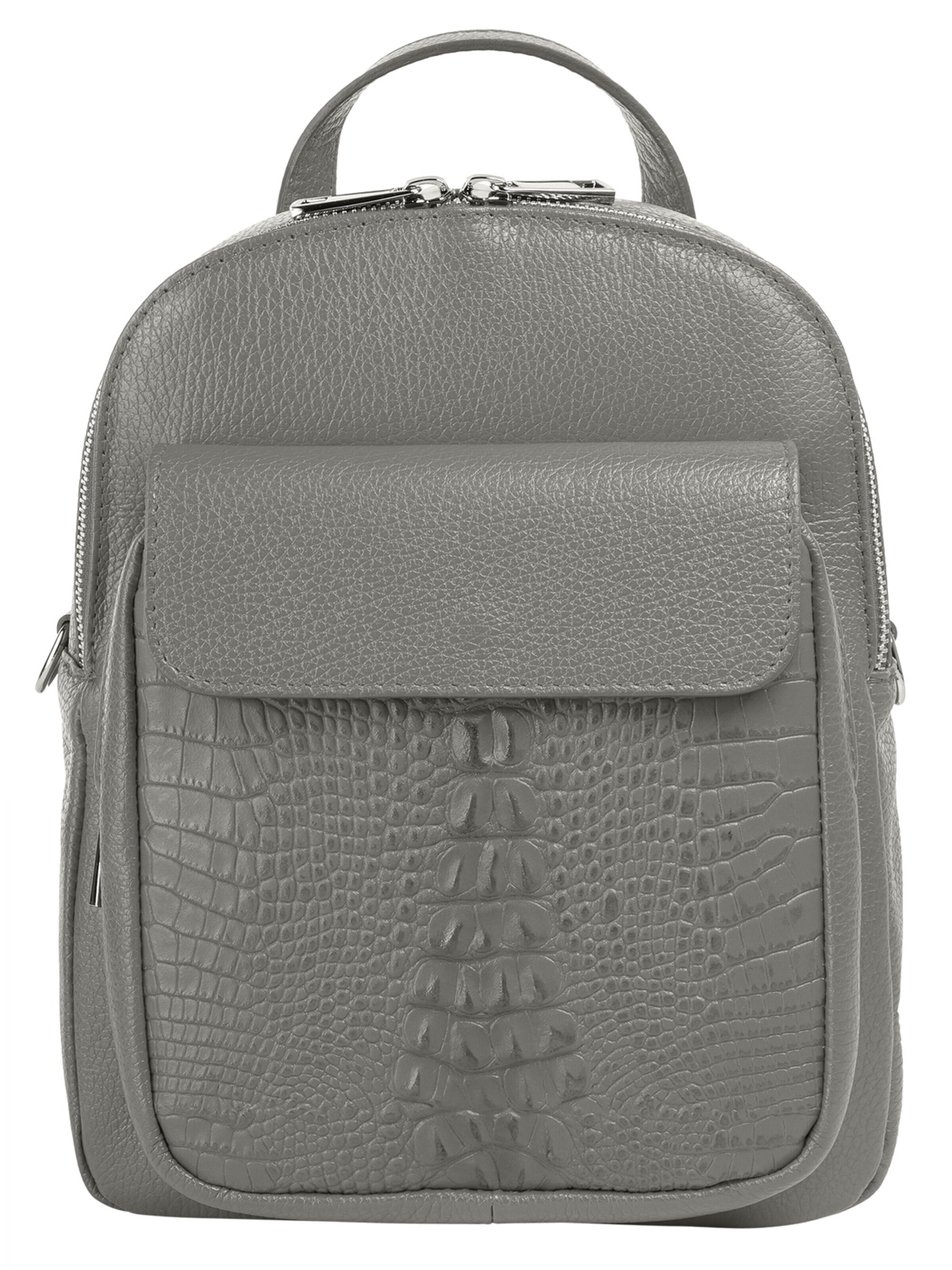 Cluty Backpack in Grey: front