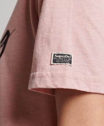 Superdry Shirt in Pink