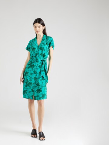 King Louie Shirt Dress 'Coralie' in Green: front