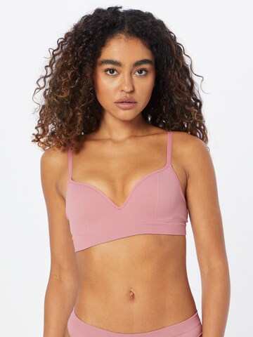 Women' Secret T-shirt Bra in Pink: front