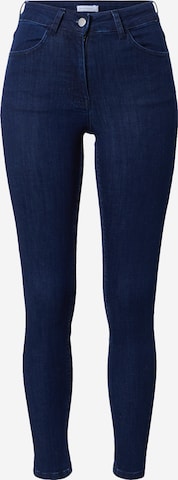 Warehouse Skinny Jeans i blå: framsida