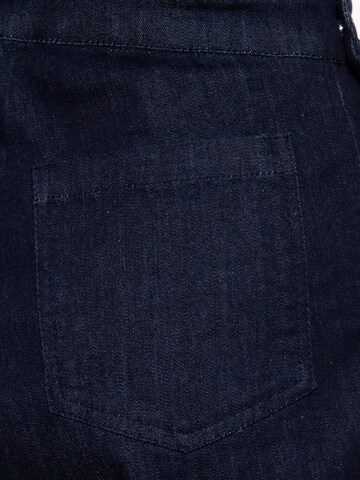 Queen Kerosin Regular Latzjeans‌‌‌‌‌‌‌‌‌‌ in Blau