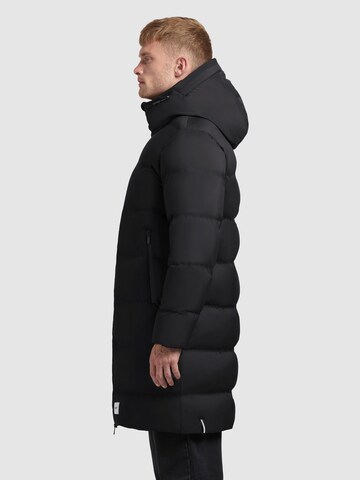 Manteau d’hiver 'Caius 2' khujo en noir