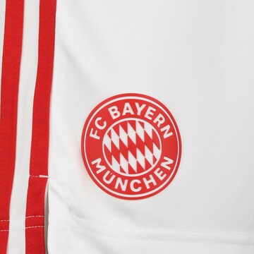 ADIDAS PERFORMANCE Regular Workout Pants 'FC Bayern München 21/22' in White