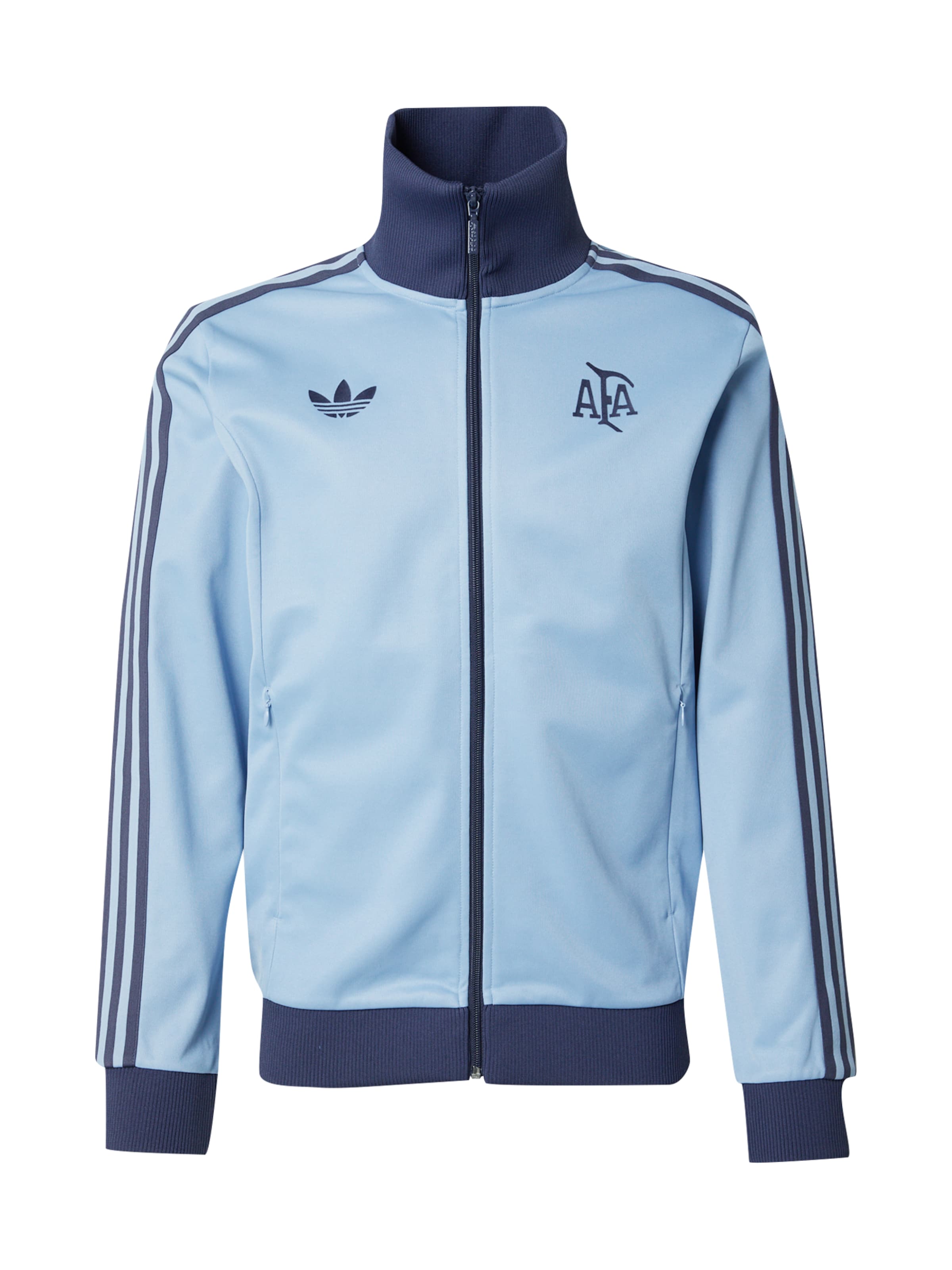 ADIDAS PERFORMANCE Sports sweat jacket 'Argentina Anniversary' in Blue: front