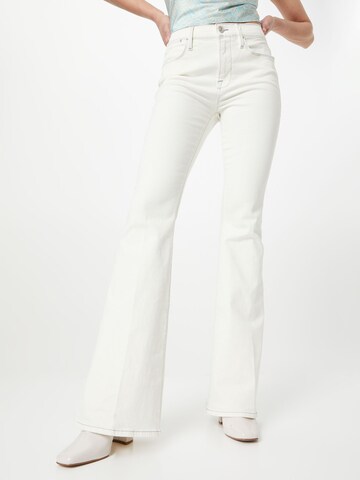 FRAME Jeans in Wit: voorkant