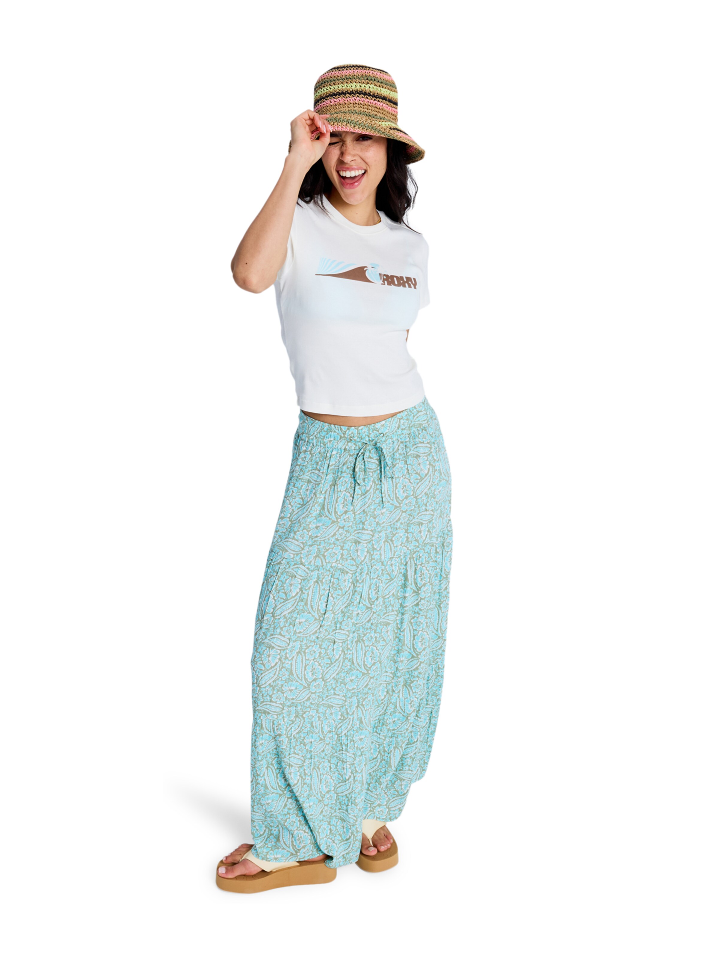 ROXY Shirt 'Beach Love' in White