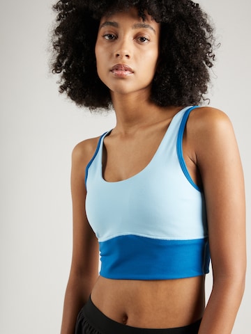 UNDER ARMOUR Bustier Sportsoverdel i blå