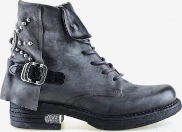 A.S.98 Schnürstiefelette 'Pepper' in Grau: Vorderseite