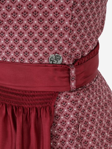 MARJO Dirndl 'Karine' in Rood