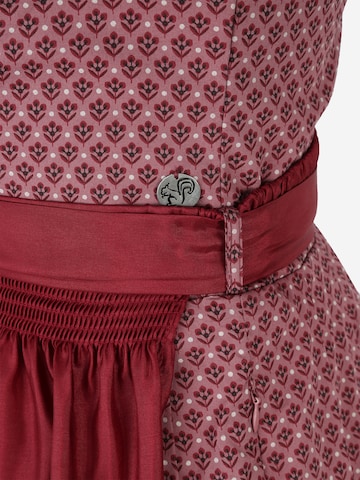 MARJO Dirndl 'Karine' in Rood