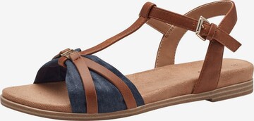 s.Oliver Sandals in Blue: front