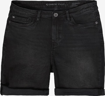 Slimfit Jeans de la GARCIA pe negru: față