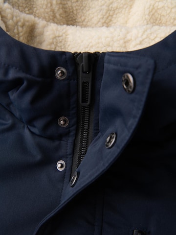 Ombre Tussenparka in Blauw