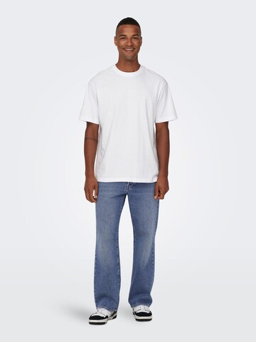 Only & Sons Loosefit Jeans 'Onsfade' in Blau