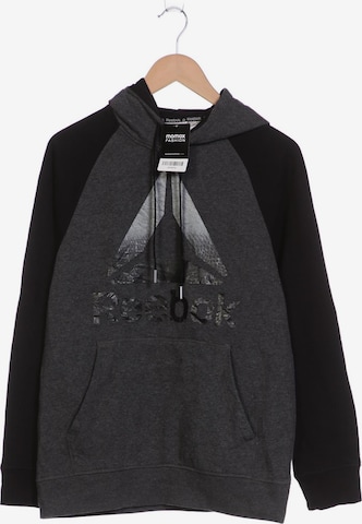 Reebok Sweatshirt & Zip-Up Hoodie in S in Grey: front