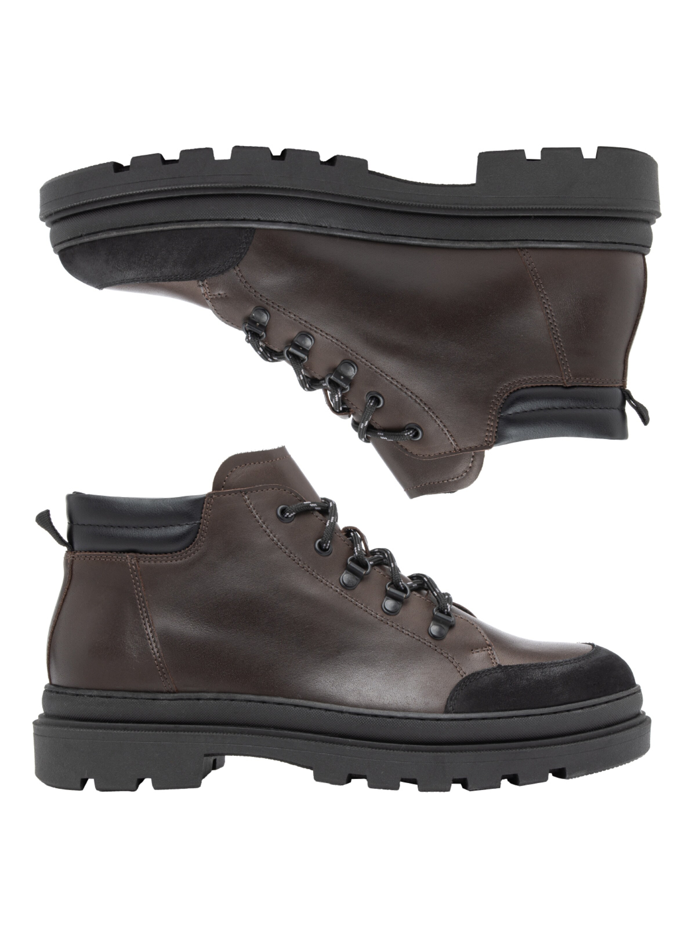 RYŁKO Schnürboots in Braun