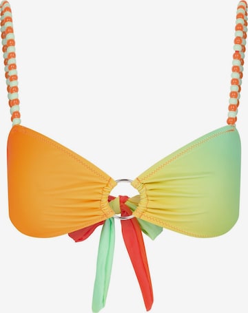 Moda Minx Bustier Bikinitop in Mischfarben: predná strana