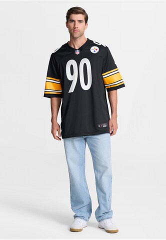 NIKE Tricot 'T. J. Watt Pittsburgh Steelers' in Zwart: voorkant