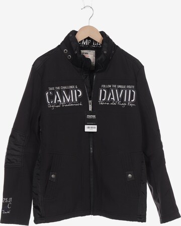 CAMP DAVID Jacket & Coat in L in Black: front
