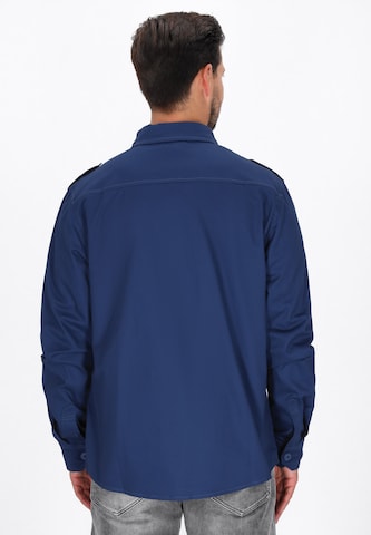DreiMaster Vintage - Regular Fit Camisa em azul