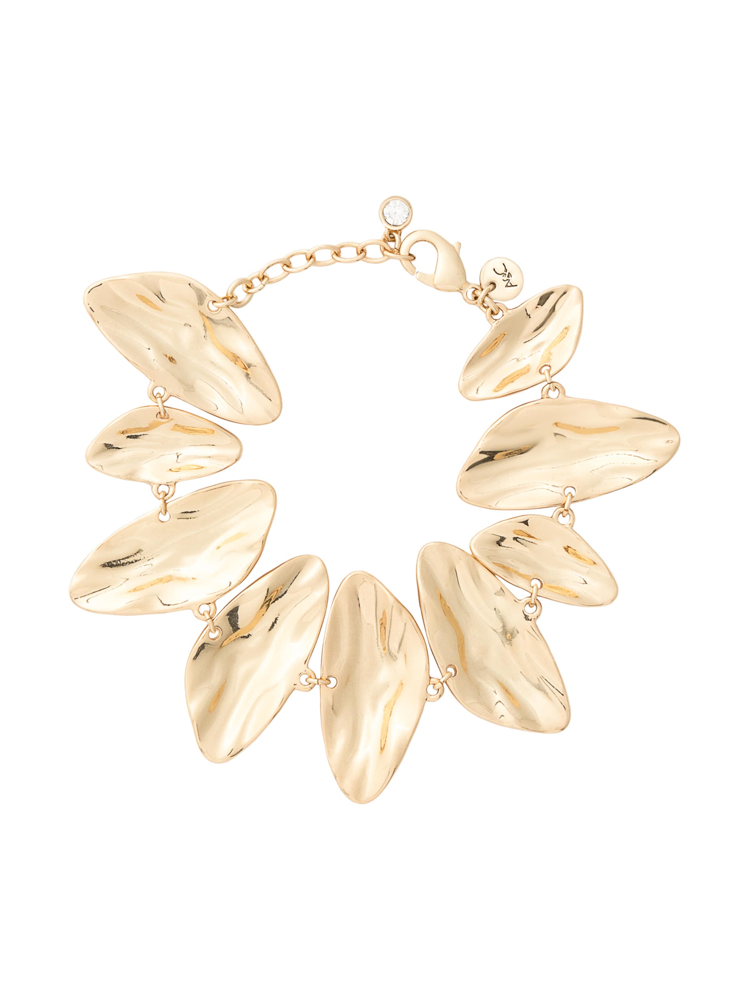 A&C Oslo – Nordic Design Jewellery Bracelet 'Swells Gold' in Gold: front