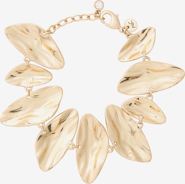 Bracelet 'Swells Gold' A&C Oslo – Nordic Design Jewellery en or : devant