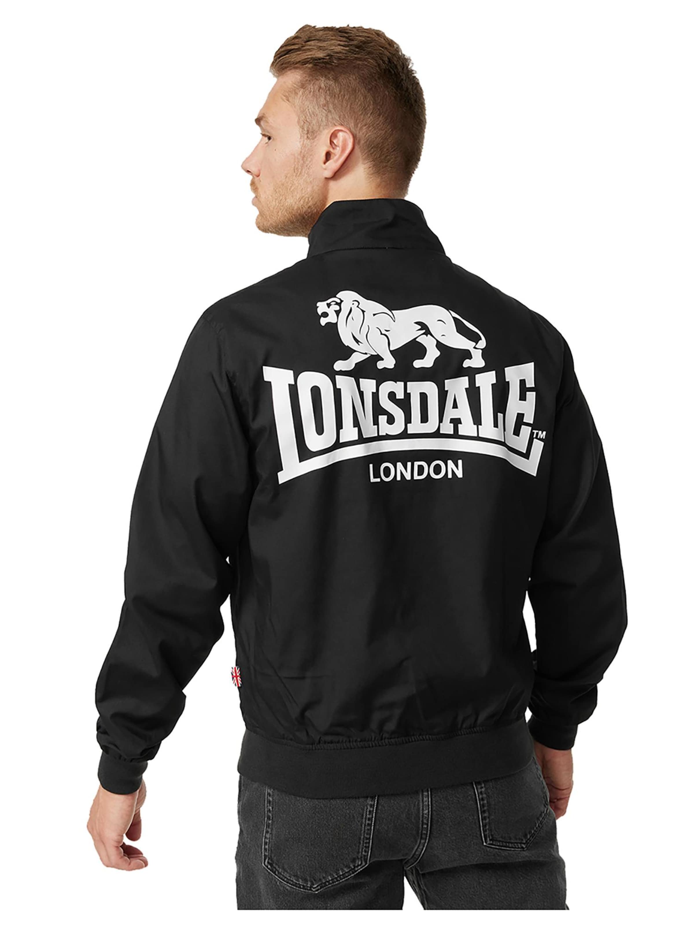 LONSDALE Jacke 'Acton' in Schwarz